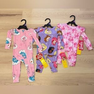 NWT  Girl baby Pajamas Set size 12 M